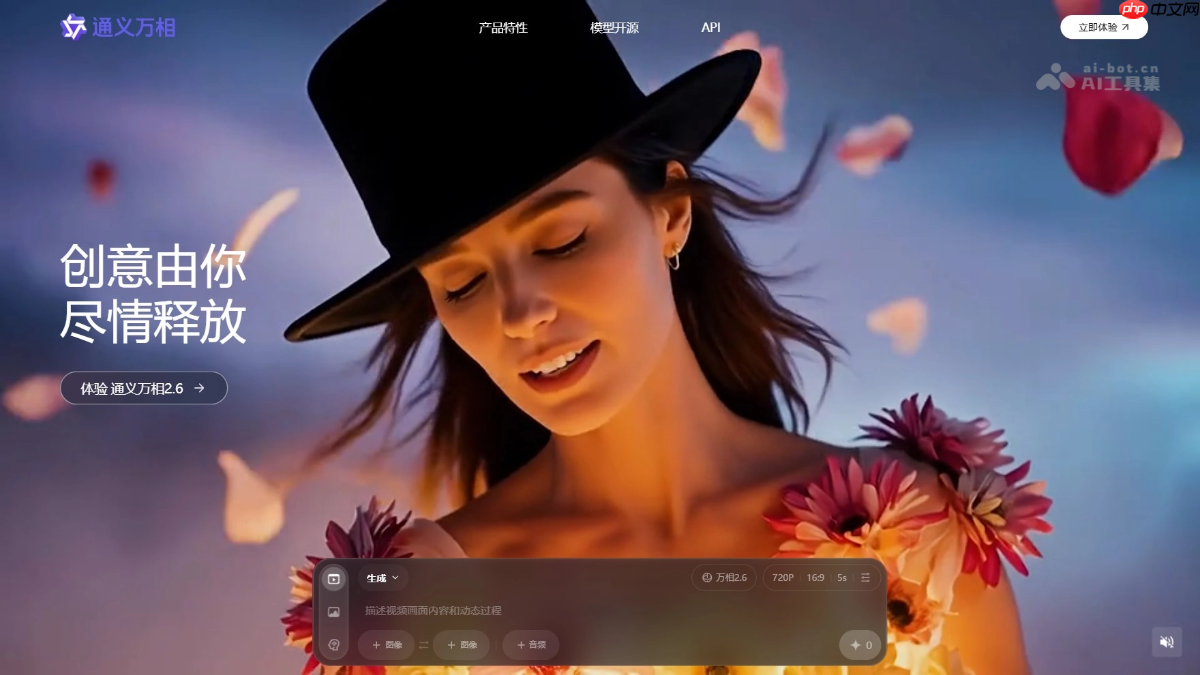 万相2.6— 阿里通义推出的新一代视频生成系列模型