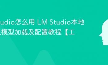 LM Studio怎么用 LM Studio本地运行大模型加载及配置教程【工具】