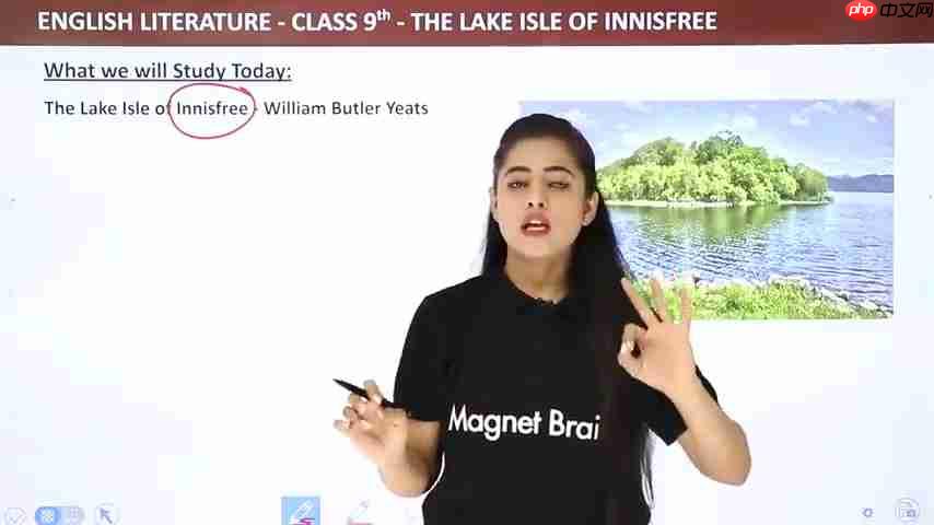 探索威廉·巴特勒·叶芝的《茵尼斯弗利岛湖心岛》：诗歌赏析