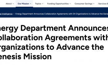 白宫：微软、谷歌等24家公司签署协议 加入美国AI“创世纪计划”