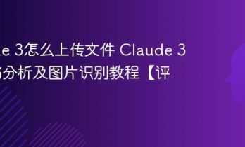 Claude 3怎么上传文件 Claude 3长文档分析及图片识别教程【评测】