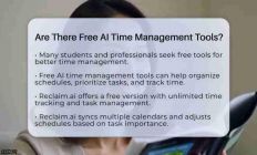 AI时间管理工具：学生和专业人士的免费选择