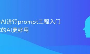 教你用AI进行prompt工程入门，让你的AI更好用