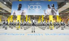 优必选第 1000 台工业人形机器人 Walker S2 在柳州下线