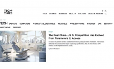 虽有技术差距，但中国走了一条更有前景的AI产业发展道路