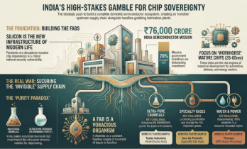 想搞芯片，印度可能先得解决这个致命短板…