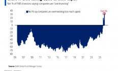 “AI泡沫”成最大尾部风险？美银调查：20年来从未如此担心投资过度！
