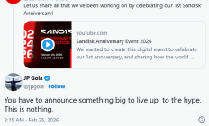 闪存巨头突遭“空袭”！闪迪股价一度跳水超8% NAND需求神话还能否继续？