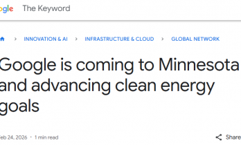 谷歌宣布将新建数据中心：承诺电费全包不涨价 绿电+储能齐推进